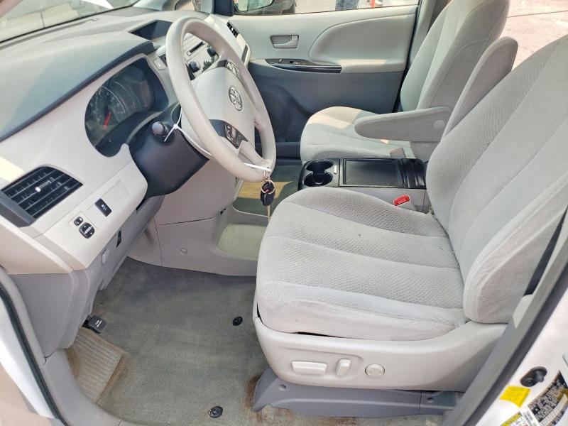 2013 Toyota Sienna VIN 5TDKK3DC6DS300962 COPART salvage auction — SIDE, CT - CERT OF TITLE-SALVAGE, sold $475 on 2026-07-28 (photo 7)