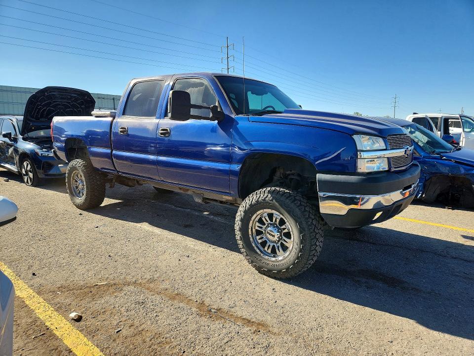 2004 Chevrolet Silverado 2500 VIN 1GCHK231X4F150004 COPART salvage auction — FRONT END, Nm - Cert Of Title-Salvage, sold $11,500 on 2026-08-24 (photo 4)