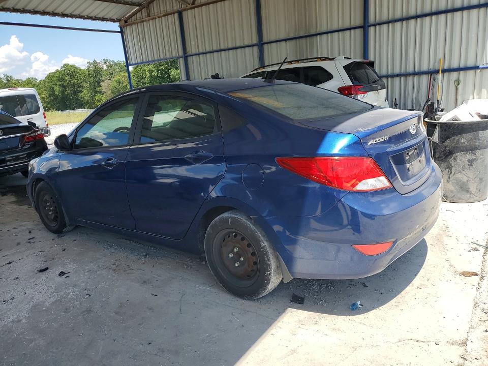 2016 Hyundai Accent VIN KMHCT4AE4GU065437 COPART salvage auction — MINOR DENT/SCRATCHES, Ct - Clean Title, sold $700 on 2026-07-16 (photo 2)