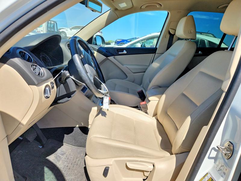 2016 Volkswagen Tiguan VIN WVGAV7AX8GW578330 COPART salvage auction — FRONT END, Ca - Salvage Certificate, sold $200 on 2026-08-04 (photo 7)