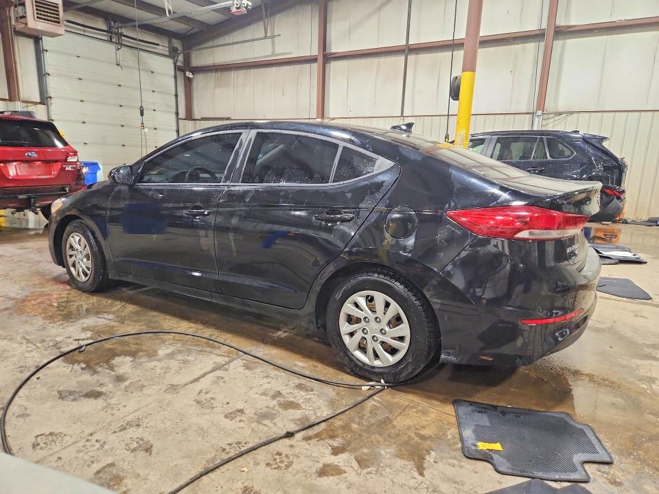 2017 Hyundai Elantra VIN KMHD74LFXHU318034 COPART salvage auction — UNDERCARRIAGE, Pa - Certificate Of Salvage, sold $1,300 on 2026-07-31 (photo 2)
