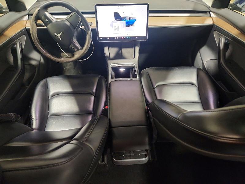 2022 Tesla Model 3 VIN 5YJ3E1EA4NF368938 COPART salvage auction — FRONT END, FL - CERTIFICATE OF TITLE, sold $9,200 on 2026-07-20 (photo 8)