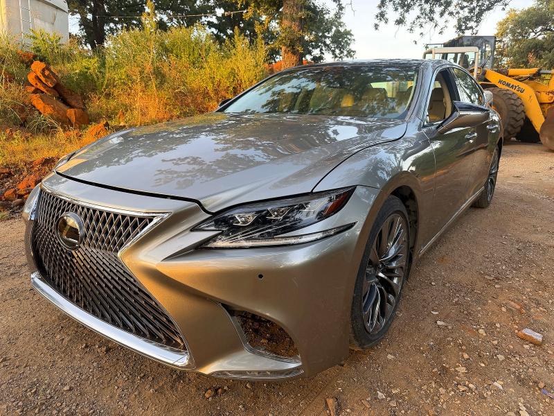 2018 Lexus Ls VIN JTHB5LFF7J5003830 COPART salvage auction — FRONT END, Ca - Cert Of Title-Salvaged (P), sold $5,000 on 2026-08-31 (photo 2)
