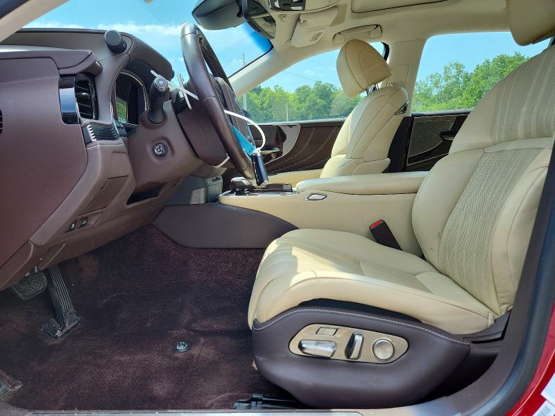 2019 Lexus Ls 500 VIN JTHC51FF7K5007127 COPART salvage auction — FRONT END, Ny - Mv-907A Salvage Certificate, sold $13,300 on 2026-08-17 (photo 7)