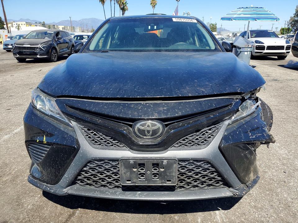 2018 Toyota Camry VIN JTNB11HK0J3029477 COPART salvage auction — UNDERCARRIAGE, Ca - Salvage Certificate, sold $3,250 on 2026-07-28 (photo 5)