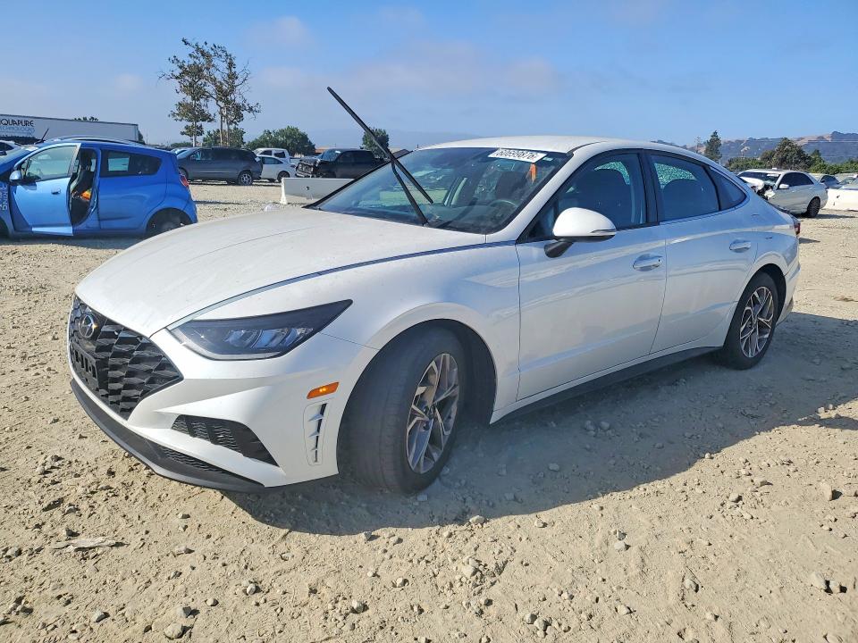 2022 Hyundai Sonata VIN KMHL64JA4NA174922 COPART salvage auction — REAR END, Ca - Salvage Certificate, sold $125 on 2026-07-21 (photo 1)