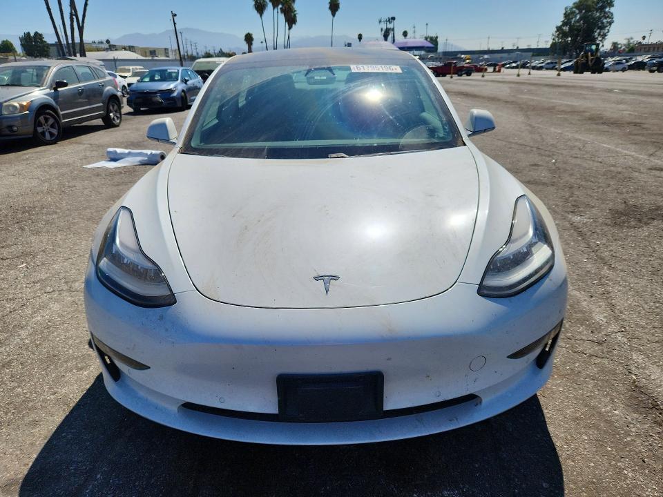 2019 Tesla Model 3 VIN 5YJ3E1EA4KF401402 COPART salvage auction — REAR END, Salvage Title, sold $6,200 on 2026-07-31 (photo 5)