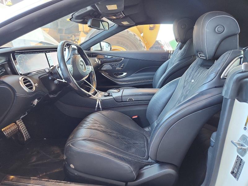 2017 Mercedes-benz VIN WDDXK8CB1HA020841 COPART salvage auction — FRONT END, Az - Certificate Of Title, sold $27,264 on 2026-08-10 (photo 7)