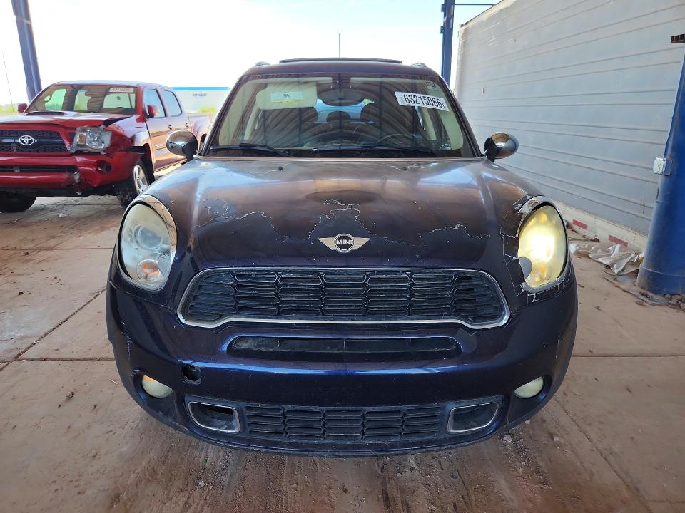 2014 Mini Cooper VIN WMWZC3C57EWP28472 COPART salvage auction — REAR END, Az - Cert Of Title - Salvage, sold $550 on 2026-08-13 (photo 5)