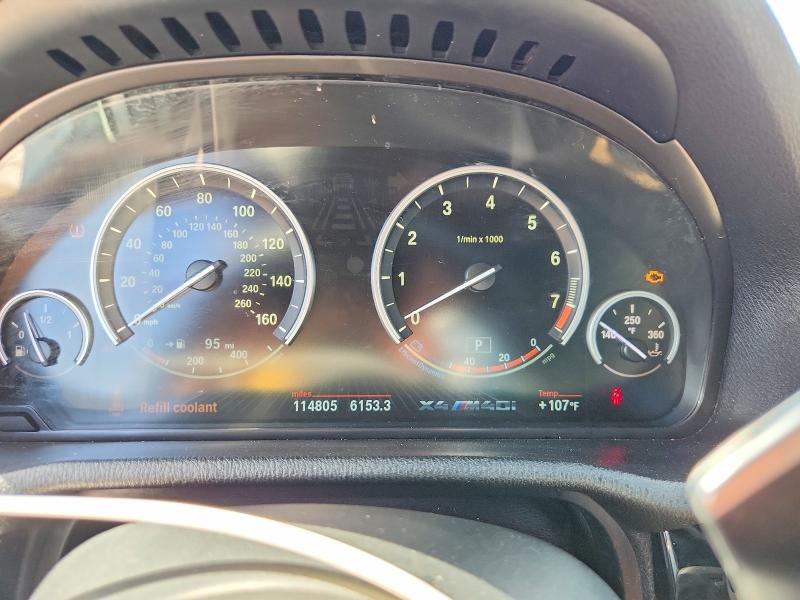 2018 BMW X4 VIN 5UXXW7C53J0W64483 COPART salvage auction — MECHANICAL, TX - CERTIFICATE OF TITLE (P), sold $8,700 on 2026-07-30 (photo 9)
