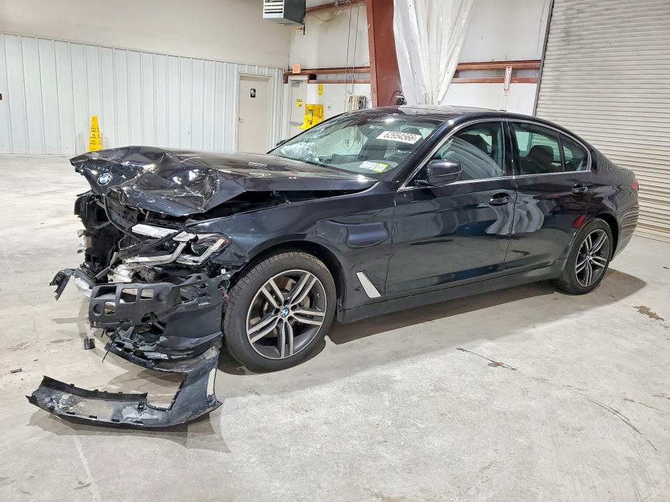 2021 BMW 5er VIN WBA13BJ06MWX27634 COPART salvage auction — FRONT END, Ny - Mv-907A Salvage Certificate, sold $7,300 on 2026-08-17 (photo 1)