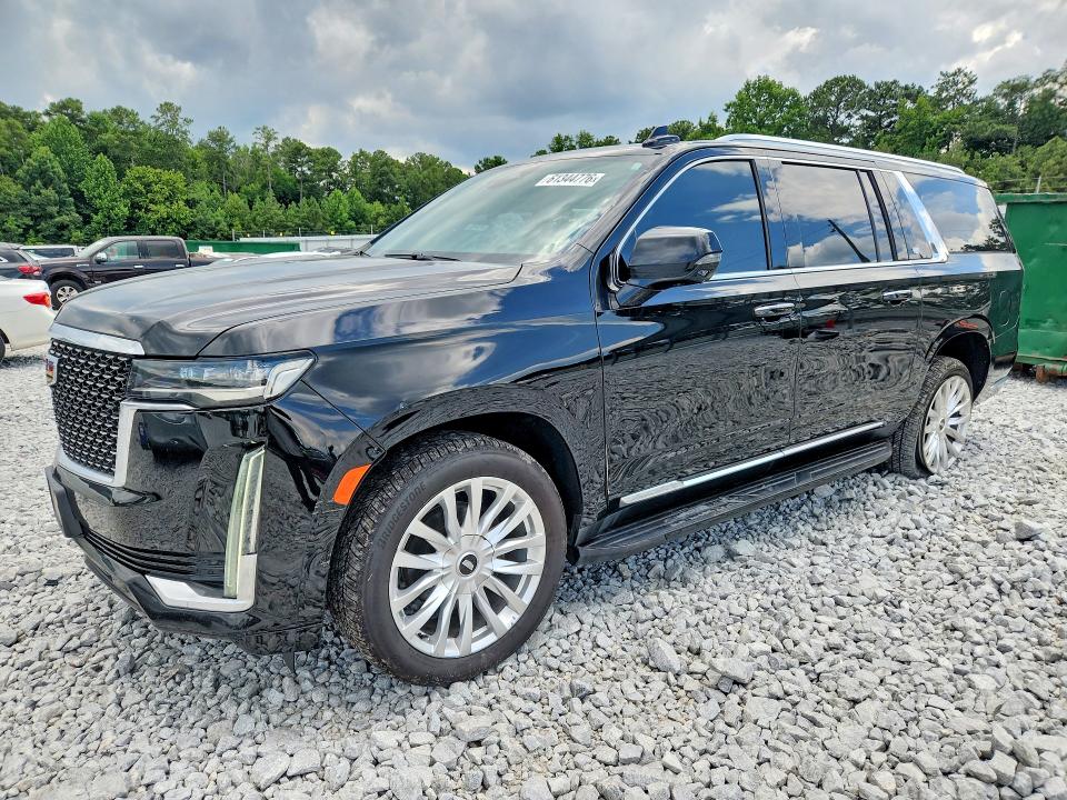 2021 Cadillac Escalade VIN 1GYS4JKL2MR315405 COPART salvage auction — MINOR DENT/SCRATCHES, Ga - Certificate Of Title (P), sold $24,000 on 2026-07-28 (photo 1)