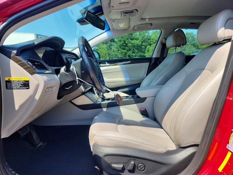 2016 Hyundai Sonata VIN KMHE34L13GA017867 COPART salvage auction — FRONT END, Ma - Cert Of Title-Reconstrctd Coll, sold $1,600 on 2026-08-02 (photo 7)