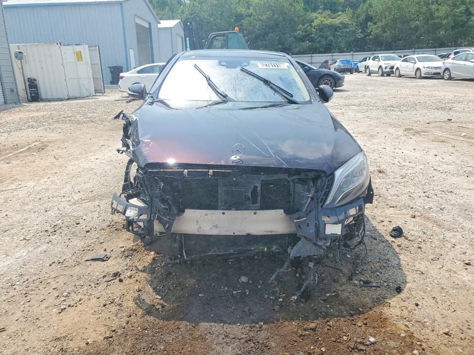 2014 Mercedes-benz S class VIN WDDUG8CB4EA009154 COPART salvage auction — FRONT END, GA - CERTIFICATE OF TITLE, sold $975 on 2026-08-11 (photo 5)