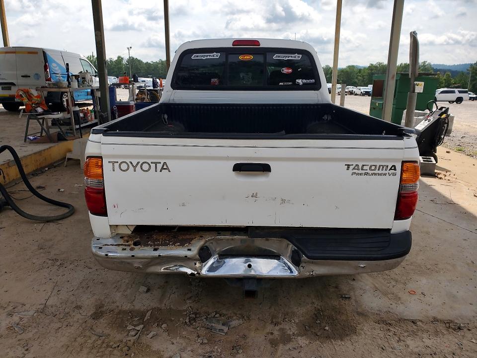 2001 Toyota Tacoma VIN 5TEGN92N21Z830283 COPART salvage auction — FRONT END, Al - Cert Of Title-Salvage Title, sold $1,150 on 2026-07-21 (photo 6)