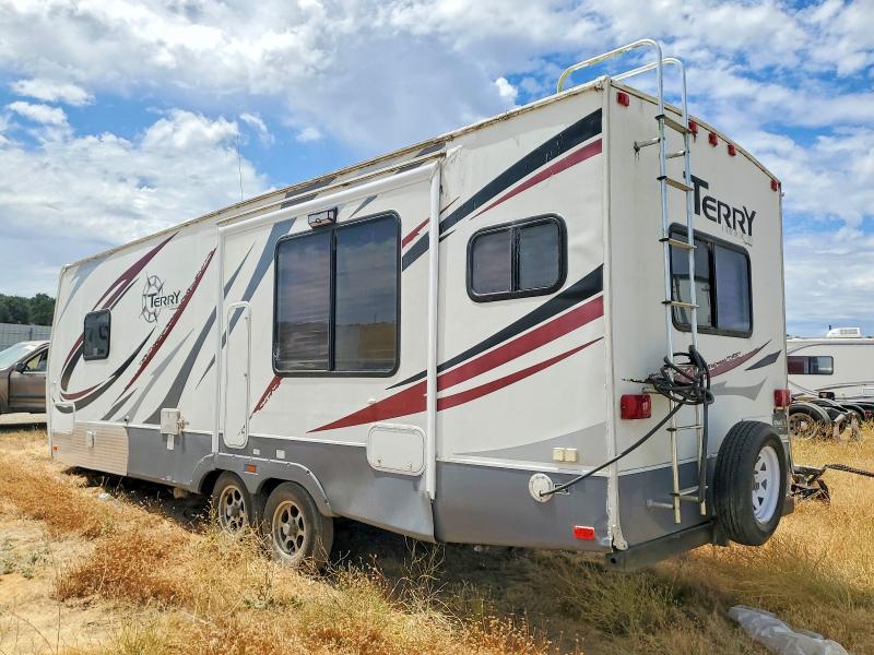 2008 Fleetwood Terry VIN 1EA1R252182323122 COPART salvage auction — SIDE, CA - SALVAGE CERTIFICATE, sold $2,650 on 2026-09-18 (photo 3)