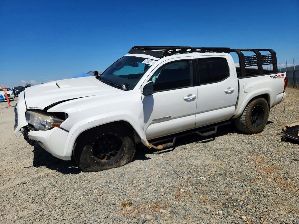 2017 Toyota Tacoma VIN 5TFCZ5ANXHX082784 COPART salvage auction — FRONT END, Ca - Salvage Certificate, sold $1,750 on 2026-07-30 (photo 1)