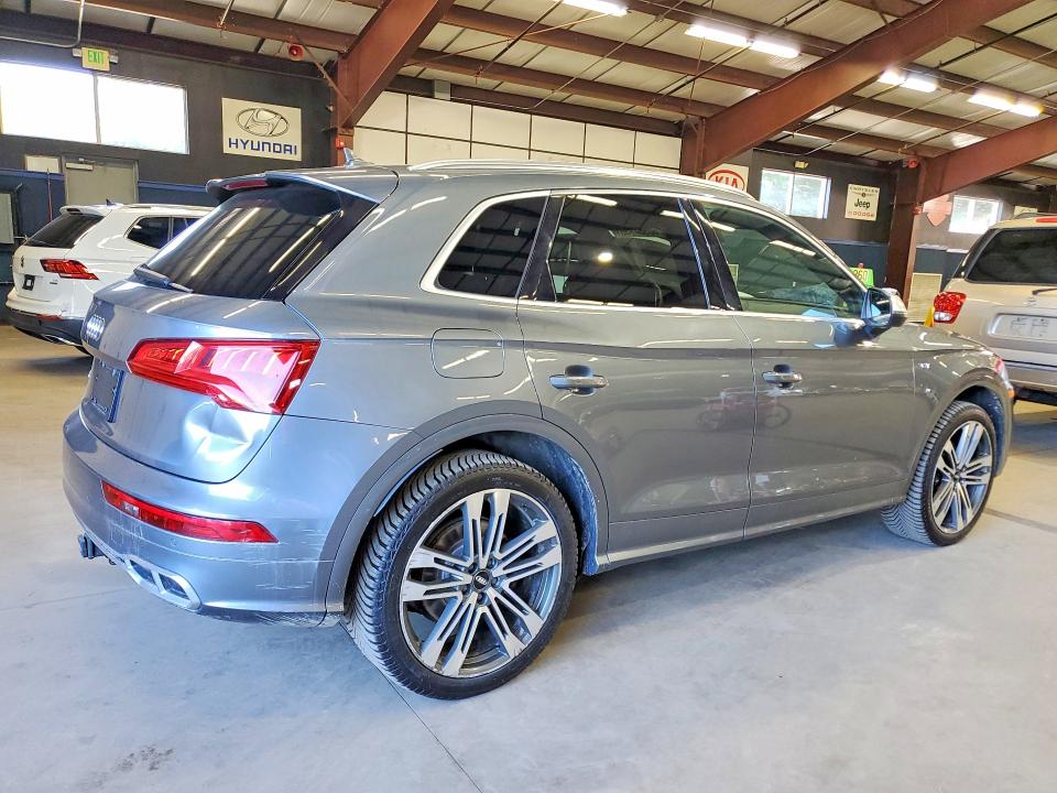 2018 Audi Sq5 VIN WA1A4AFY6J2048288 COPART salvage auction — MINOR DENT/SCRATCHES, Nh - Certificate Of Title (P), sold $9,400 on 2026-07-30 (photo 3)