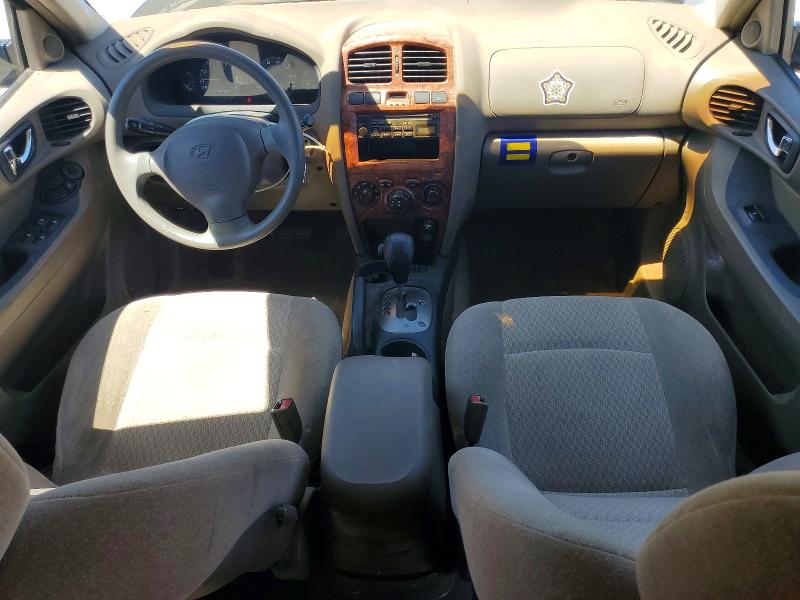 2004 Hyundai Santa fe VIN KM8SB12BX4U812309 COPART salvage auction — REAR END, CA - SALVAGE CERTIFICATE, sold $275 on 2026-07-17 (photo 8)