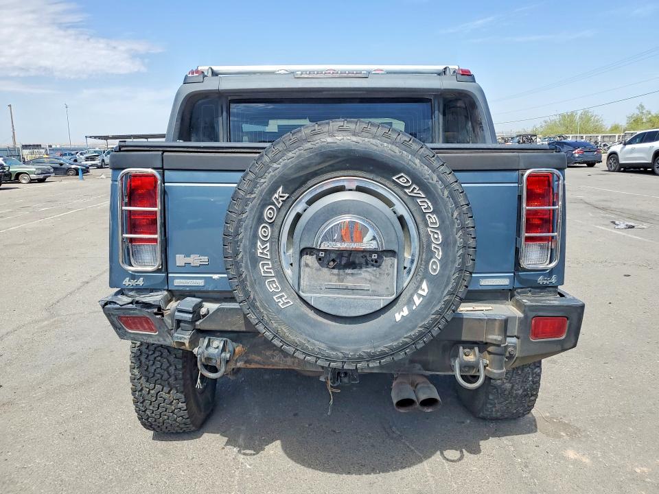 2005 Hummer H2 VIN 5GRGN22U95H115294 COPART salvage auction — MINOR DENT/SCRATCHES, Tx - Cert Of Title-Rebuilt Salvage (P), sold $9,700 on 2026-07-28 (photo 6)
