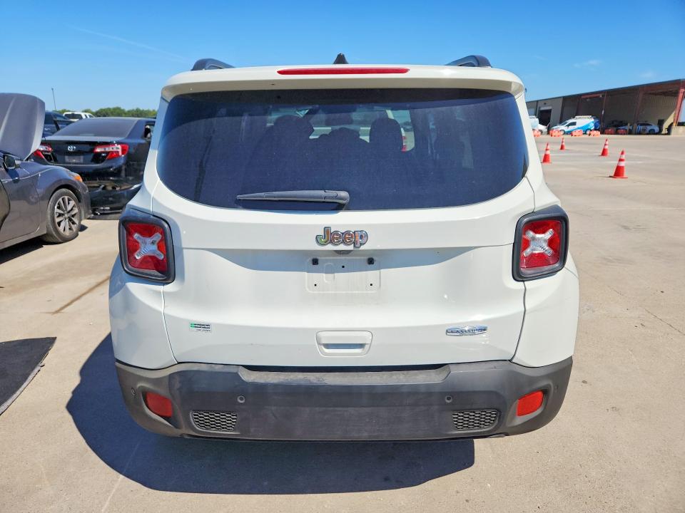 2018 Jeep Renegade VIN ZACCJABBXJPG83545 COPART salvage auction — FRONT END, Tx - Salvage Vehicle Title, sold $1,500 on 2026-08-20 (photo 6)