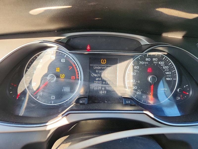 2014 Audi A4 VIN WAUDFAFL1EN038593 COPART salvage auction — FRONT END, Mi - Certificate Of Title, sold $450 on 2026-07-28 (photo 9)