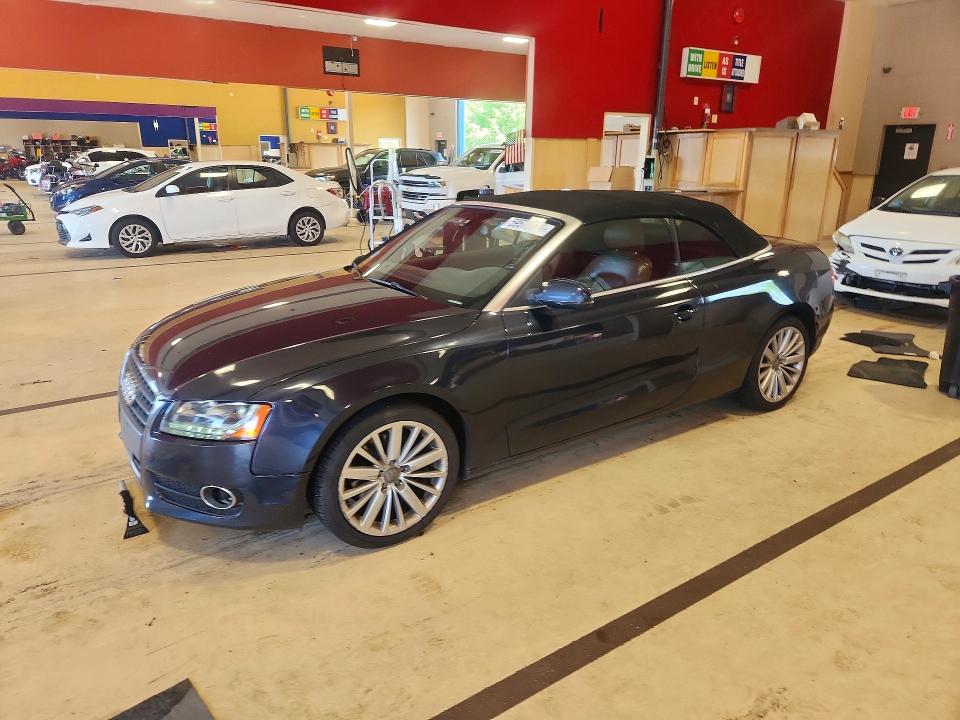 2012 Audi VIN WAULFAFH0CN001474 COPART salvage auction — MECHANICAL, Ri - Certificate Of Title, sold $1,350 on 2026-07-16 (photo 1)