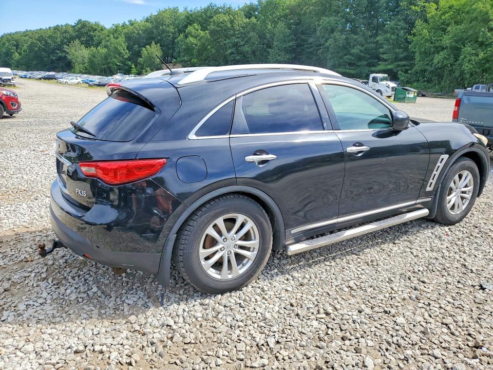 2009 Infiniti Fx35 VIN JNRAS18W99M157433 COPART salvage auction — NORMAL WEAR, MA - CERTIFICATE OF TITLE, sold $525 on 2026-07-27 (photo 3)