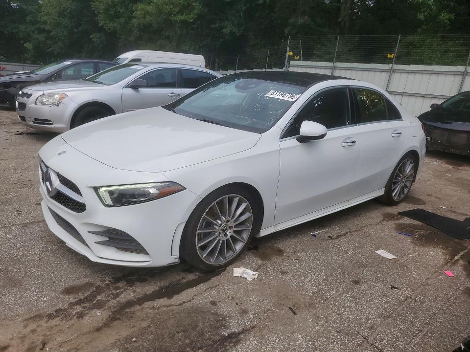 2020 Mercedes-benz A-klasse VIN W1K3G4EB0LJ202819 — COPART salvage auction photo