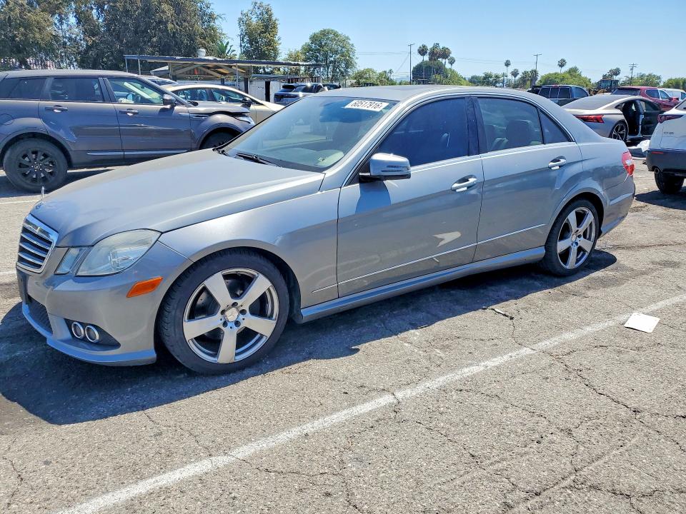 2010 Mercedes-benz E-class VIN WDDHF5GB2AA073894 COPART salvage auction — REAR END, CA - SALVAGE CERTIFICATE, sold $1,250 on 2026-08-11 (photo 1)