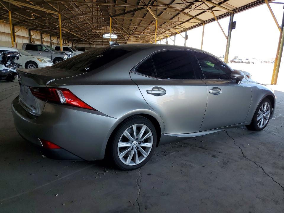 2016 Lexus Is VIN JTHBA1D26G5035130 COPART salvage auction — FRONT END, Az - Cert Of Title-Restored Salvage, sold $1,550 on 2026-07-27 (photo 3)