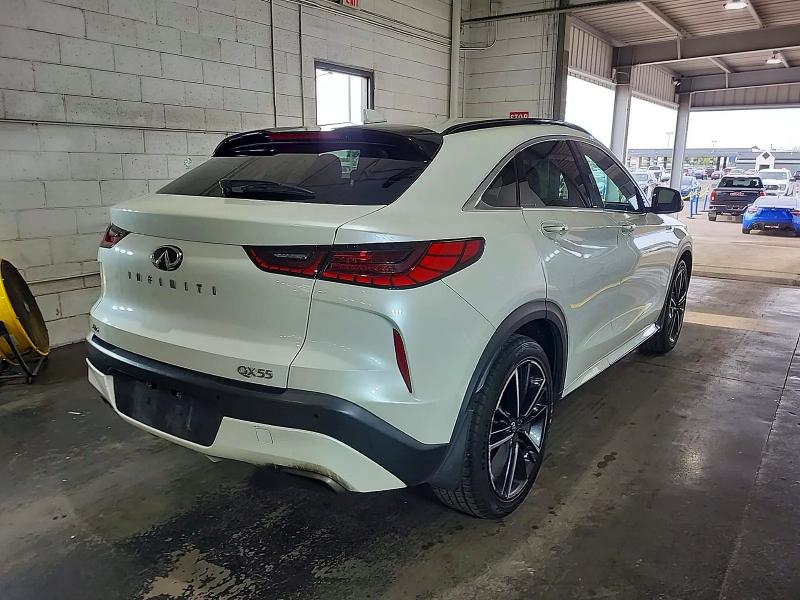 2022 Infiniti Qx55 VIN 3PCAJ5J36NF101835 COPART salvage auction — NORMAL WEAR, AZ - CERTIFICATE OF TITLE (P), sold $9,400 on 2026-07-29 (photo 4)