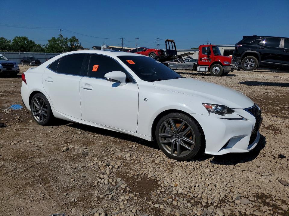 2016 Lexus Is VIN JTHCE1D2XG5010532 COPART salvage auction — WATER/FLOOD, Il - Salvage Cert-Flood, sold $4,200 on 2026-07-31 (photo 4)