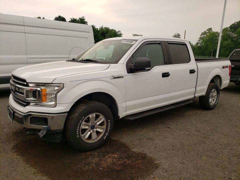2019 Ford F-150 lightning VIN 1FTFW1E41KKD91015 COPART salvage auction — FRONT END, VA - CERTIFICATE OF TITLE (P), sold $7,900 on 2026-07-30 (photo 1)