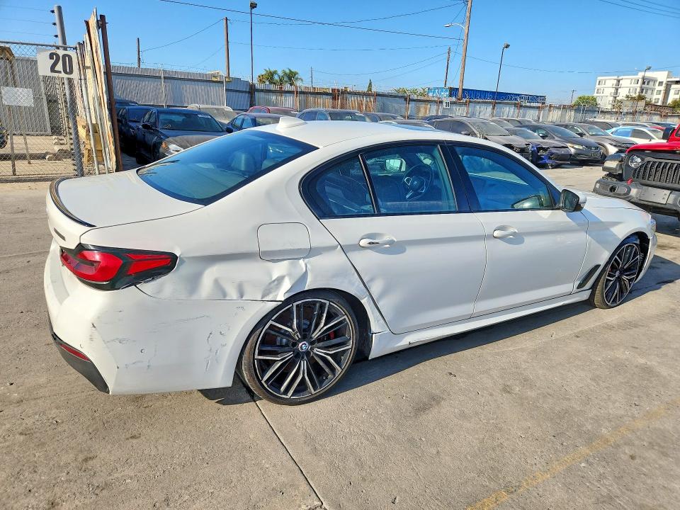 2023 BMW M5 VIN WBA13BK06PCM40203 COPART salvage auction — REAR END, CA - DIS/DLR/EXP ONLY CLEAN TITLE, sold $20,600 on 2026-07-29 (photo 3)