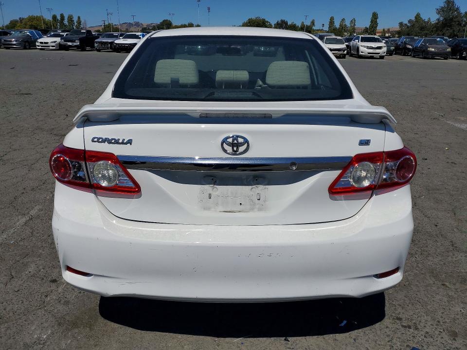 2011 Toyota Corolla VIN JTDBU4EE4B9169073 COPART salvage auction — SIDE, CA - DLR/DIS/EXP ONLY SALVAGE TITLE, sold $575 on 2026-07-24 (photo 6)