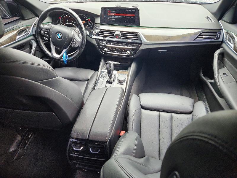 2018 BMW 5er VIN WBAJA7C51JWA72440 COPART salvage auction — FRONT END, NY - MV-907A SALVAGE CERTIFICATE, sold $1,900 on 2026-07-28 (photo 8)