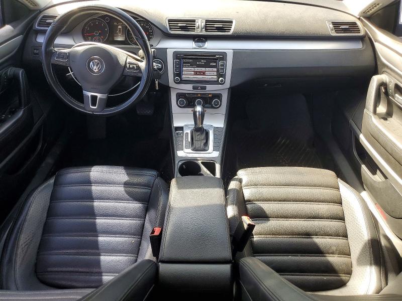 2012 Volkswagen Passat cc VIN WVWMP7AN1CE533840 COPART salvage auction — REAR END, CA - SALVAGE CERTIFICATE, sold $775 on 2026-08-19 (photo 8)