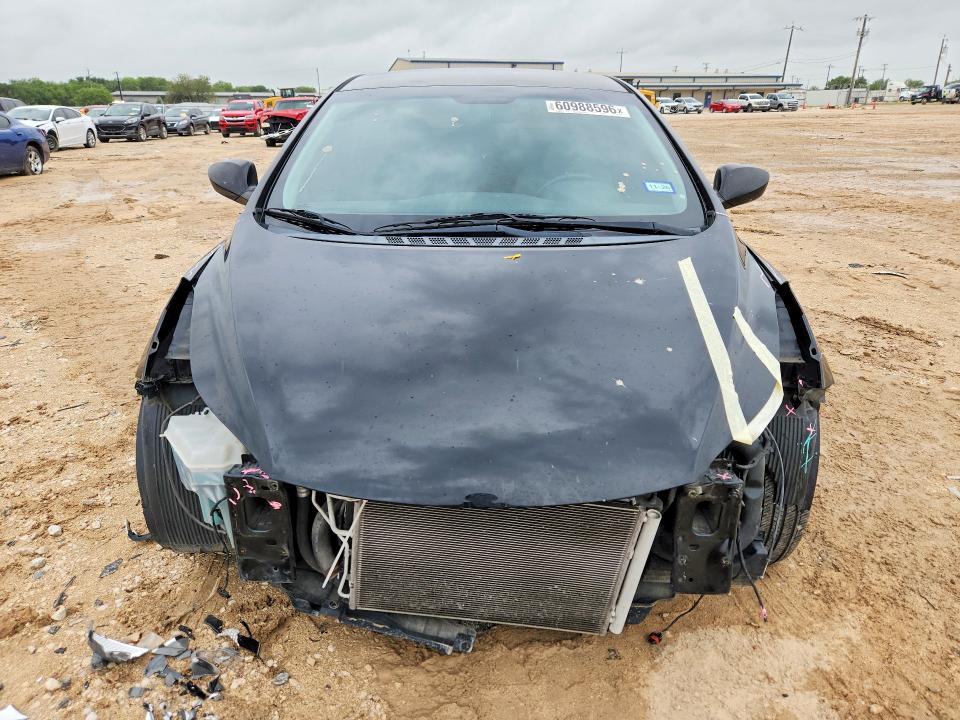 2013 Hyundai Elantra VIN KMHDH6AE5DU007169 COPART salvage auction — FRONT END, Tx - Salvage Vehicle Title, sold $850 on 2026-09-10 (photo 5)