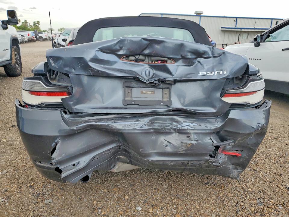 2018 BMW 2 series VIN WBA2M7C55JVD51729 COPART salvage auction — ALL OVER, Tx - Salvage Vehicle Title, sold $100 on 2026-07-29 (photo 6)