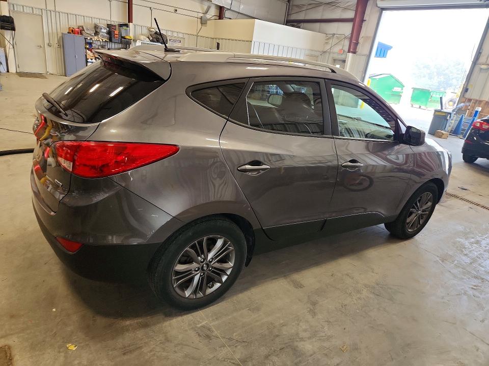 2014 Hyundai Tucson VIN KM8JUCAG4EU848206 COPART salvage auction — NORMAL WEAR, Wi - Certificate Of Title, sold $1,050 on 2026-07-28 (photo 3)
