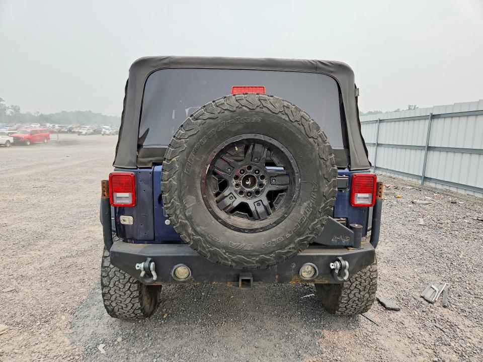 2013 Jeep Wrangler / VIN 1C4AJWAG6DL516626 COPART salvage auction — MINOR DENT/SCRATCHES, Va - Certificate Of Title, sold $1,550 on 2026-07-29 (photo 6)