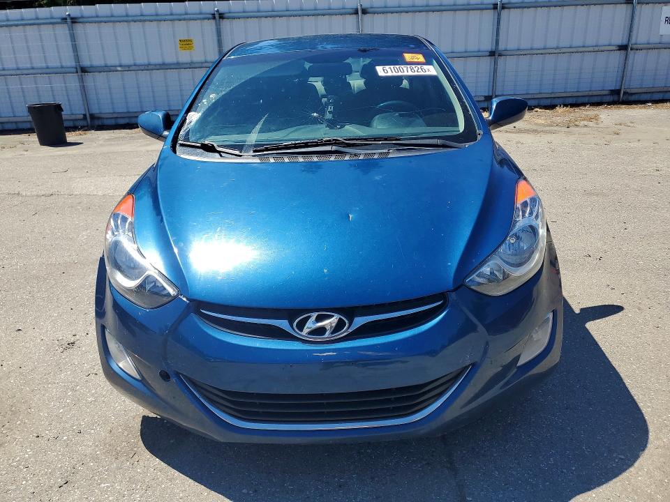 2013 Hyundai Elantra VIN KMHDH4AE8DU951746 COPART salvage auction — REAR END, Wa - Bill Of Sale, sold $225 on 2026-07-27 (photo 5)