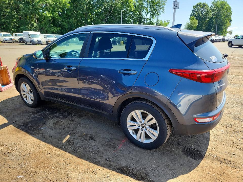 2018 Kia Sportage VIN KNDPMCAC9J7446329 COPART salvage auction — MINOR DENT/SCRATCHES, Ct - Certificate Of Title (P), sold $3,600 on 2026-07-27 (photo 2)