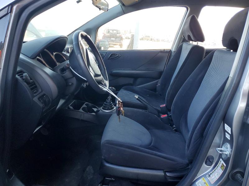 2007 Honda Fit VIN JHMGD37607S009972 COPART salvage auction — FRONT END, CA - SALVAGE CERTIFICATE, sold $575 on 2026-07-30 (photo 7)