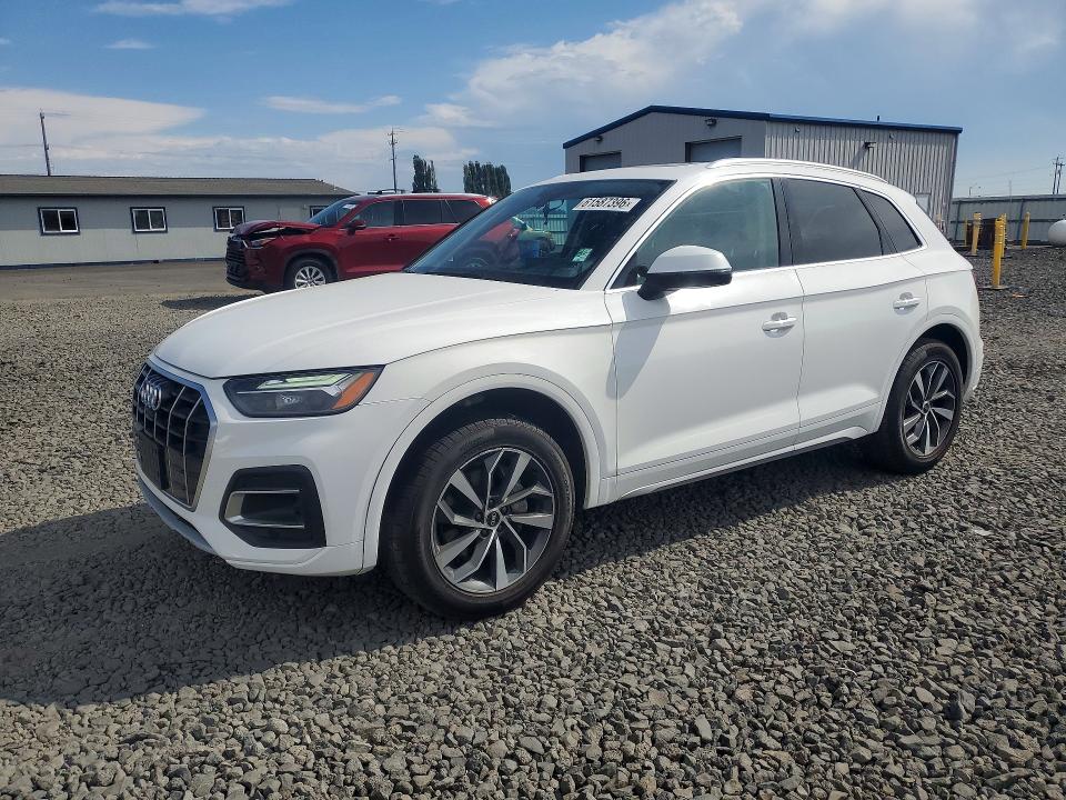 2021 Audi Q5 VIN WA1BAAFY5M2019351 COPART salvage auction — NORMAL WEAR, Id - Certificate Of Title, sold $5,400 on 2026-07-22 (photo 1)