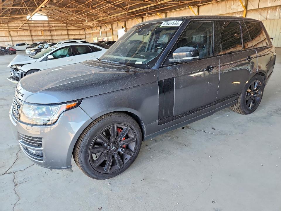 2016 Land rover RANGE ROVER VIN SALGS2EF8GA267479 COPART salvage auction — MINOR DENT/SCRATCHES, Az - Dealer Only Clean Title (P), sold $7,500 on 2026-08-19 (photo 1)