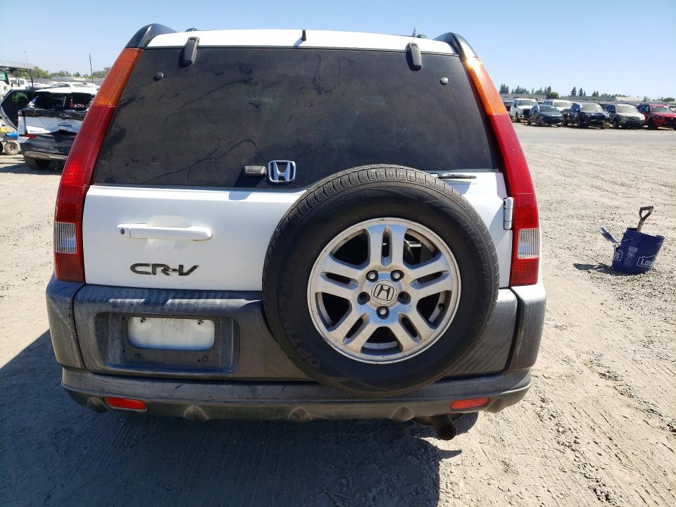 2002 Honda Cr-v VIN JHLRD78822C091758 COPART salvage auction — NORMAL WEAR, CA - DIS/DLR/EXP ONLY CLEAN TITLE, sold $250 on 2026-07-14 (photo 6)
