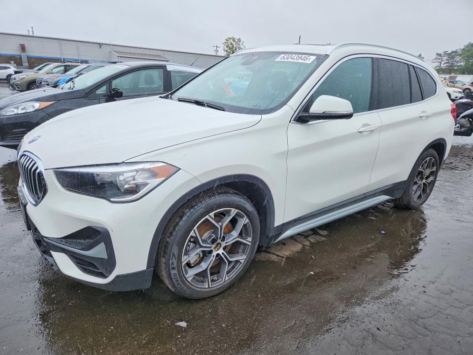 2021 BMW X1 VIN WBXJG9C06M5S54128 COPART salvage auction — MECHANICAL, Ct - Cert Of Title-Salvage, sold $7,300 on 2026-08-04 (photo 1)