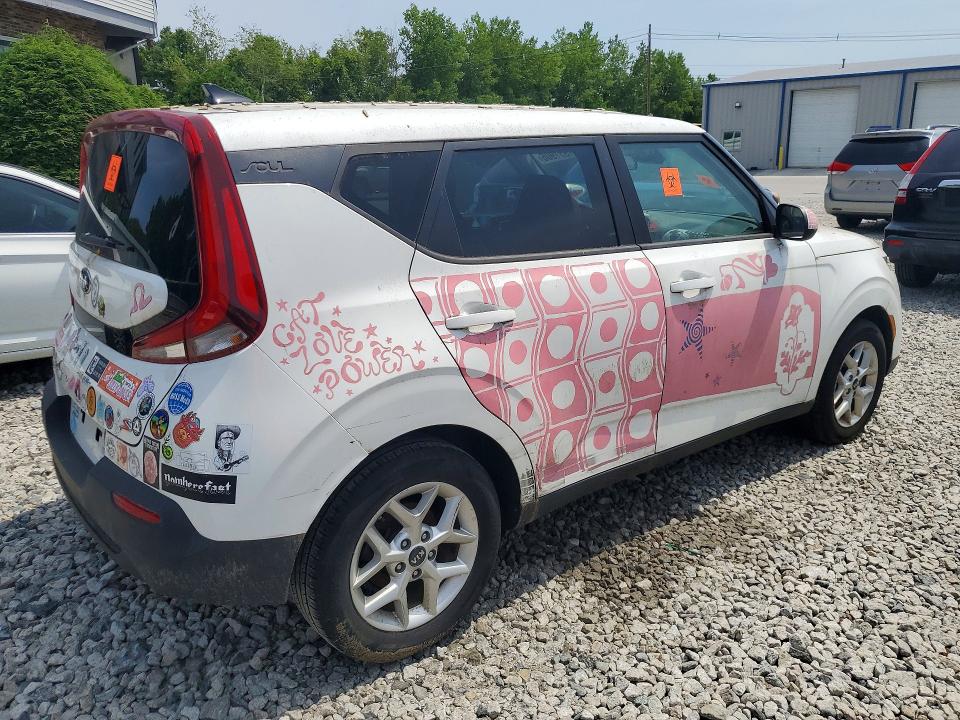 2020 Kia Soul VIN KNDJ23AU0L7020990 COPART salvage auction — MINOR DENT/SCRATCHES, Ma - Certificate Of Title, sold $275 on 2026-07-30 (photo 3)